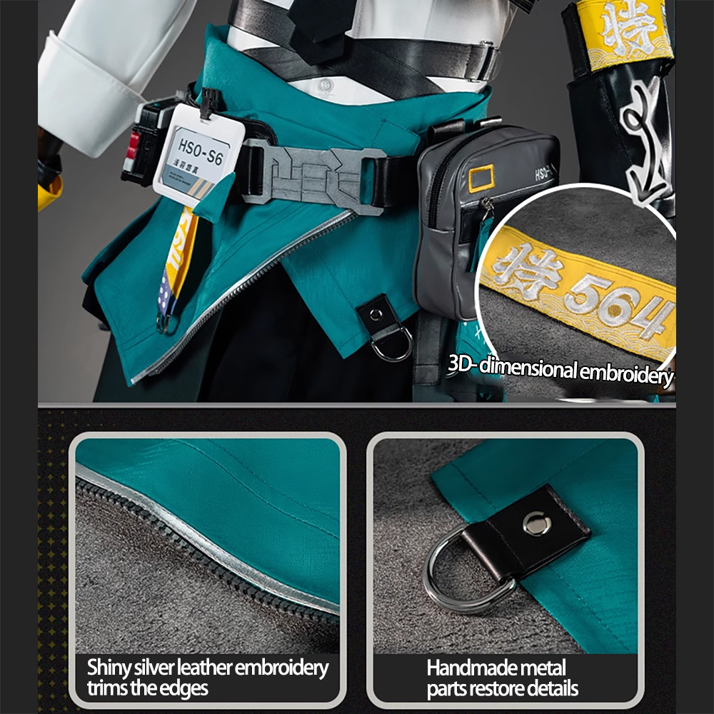 Zenless Zone Zero Asaba Harumasa Cosplay Costume