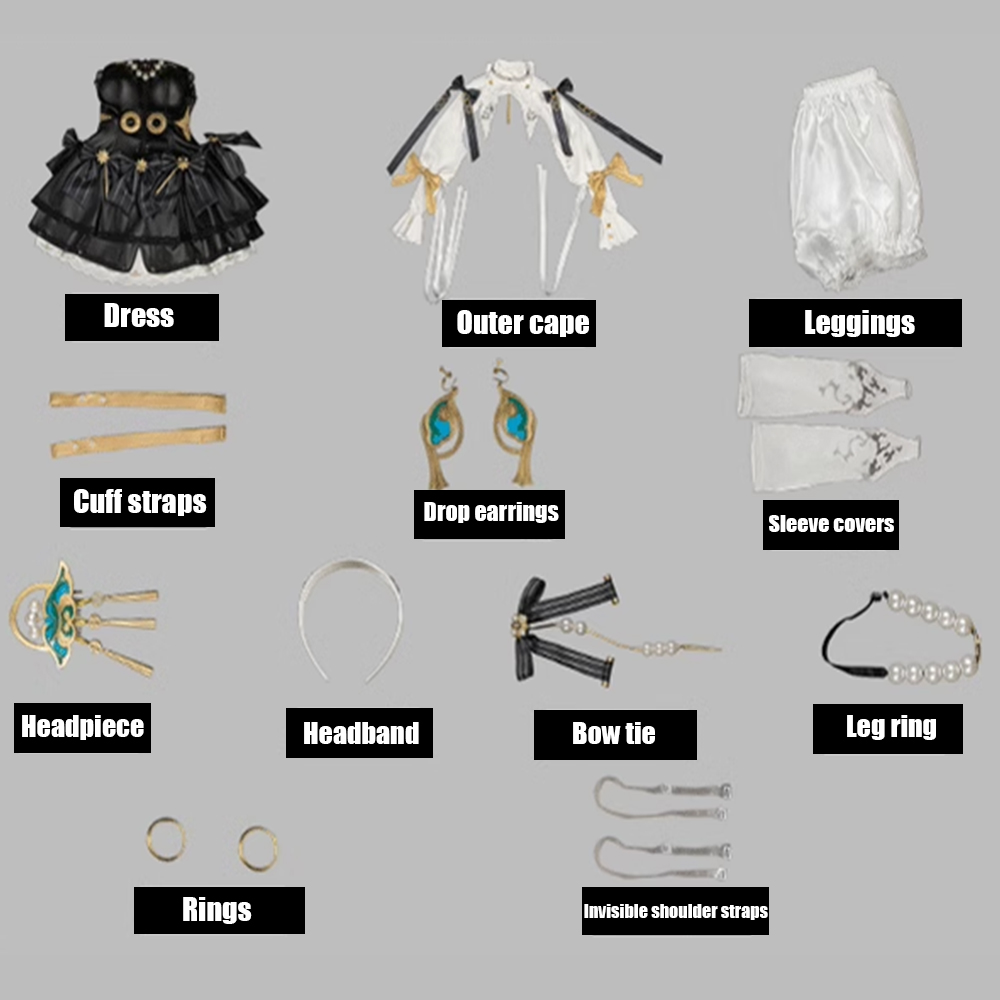 Zenless Zone Zero Astra Yao Chandelier Cosplay Costume