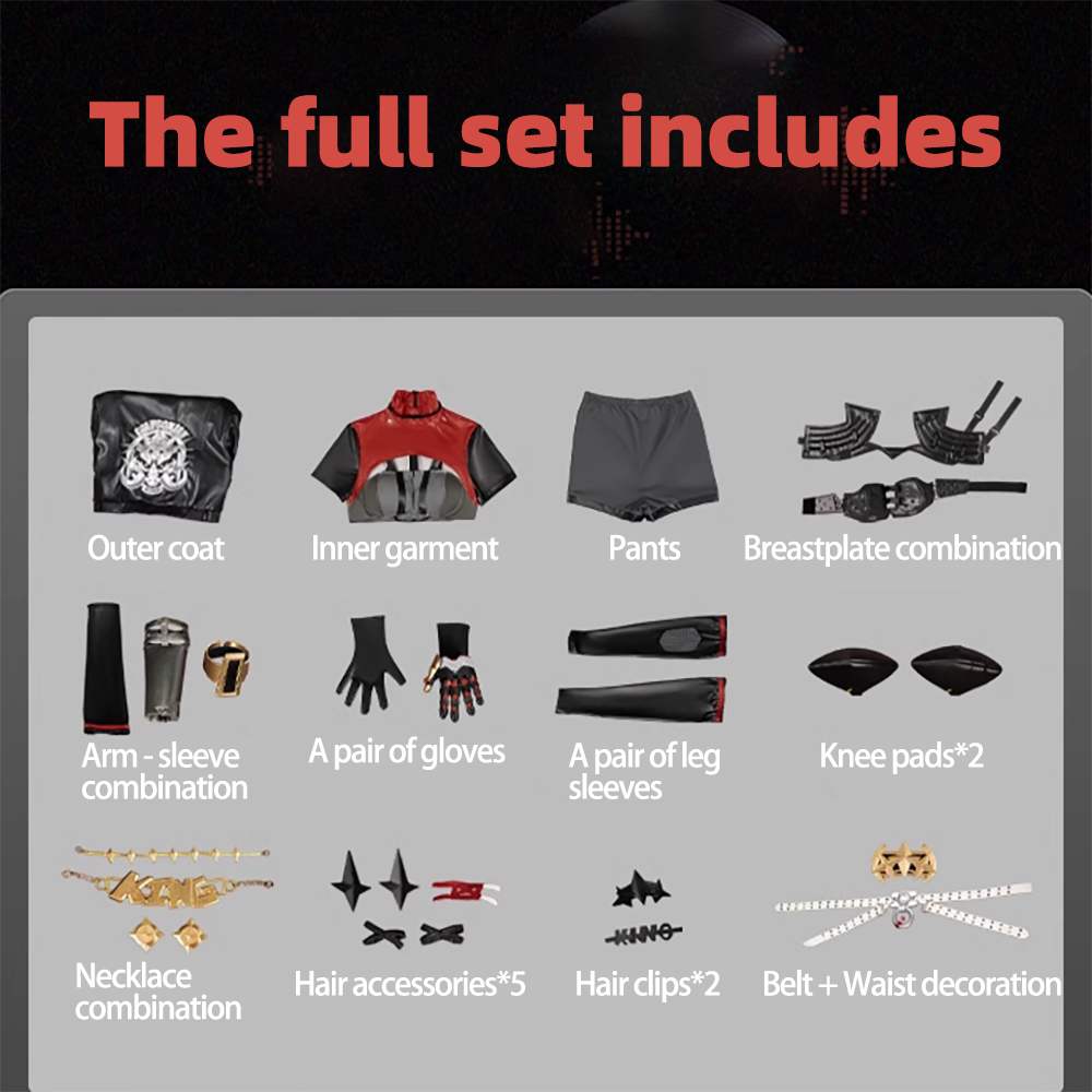 Zenless Zone Zero Caesar King Cosplay Costume