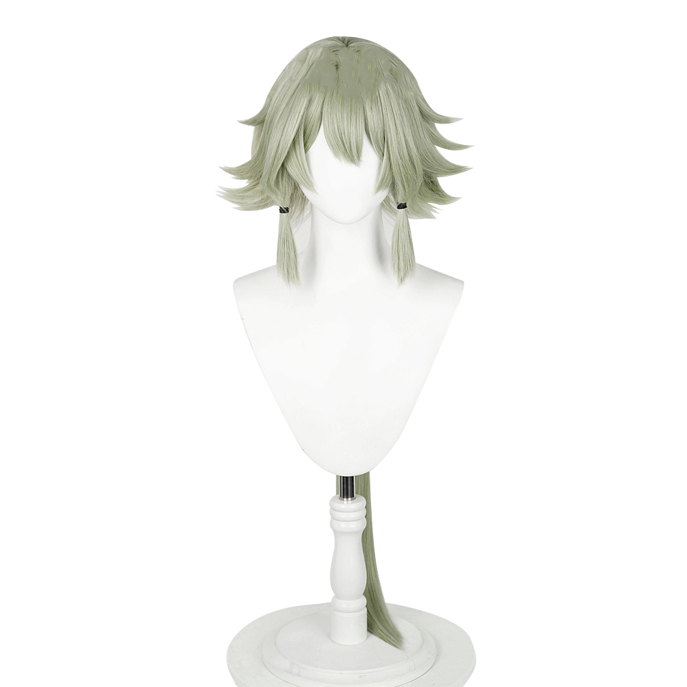 Zenless Zone Zero Caesar King Green Cosplay Wig