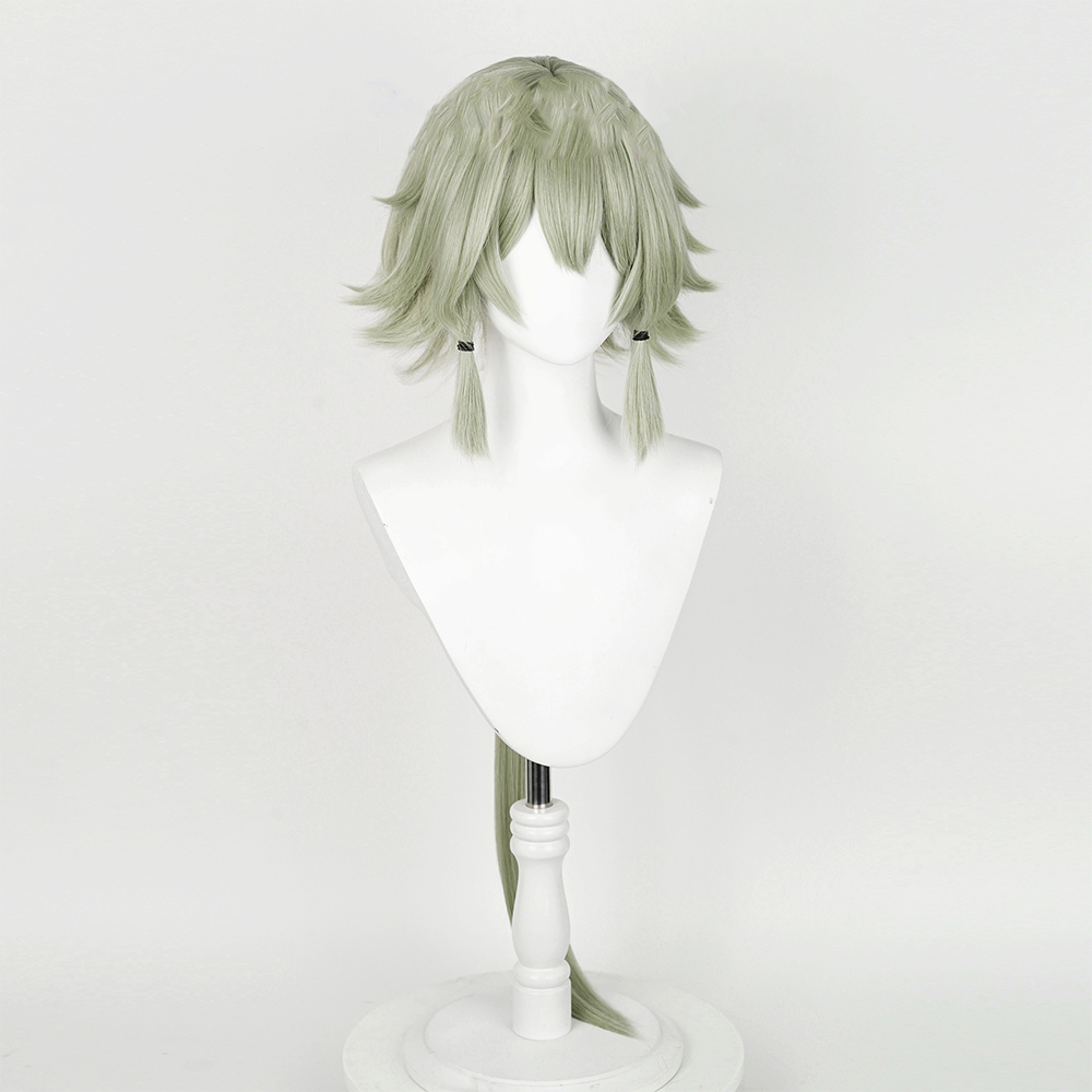 Zenless Zone Zero Caesar King Green Cosplay Wig