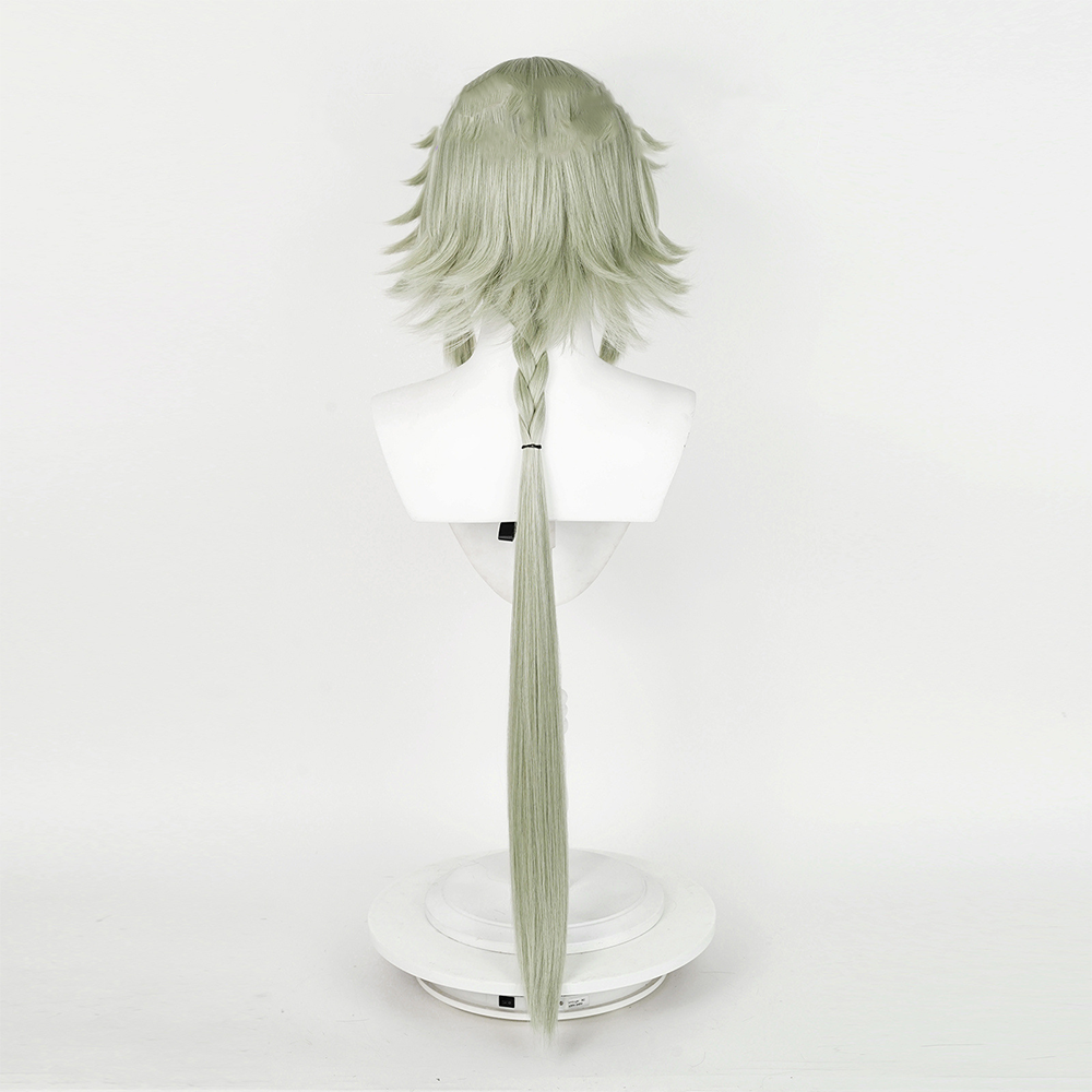 Zenless Zone Zero Caesar King Green Cosplay Wig