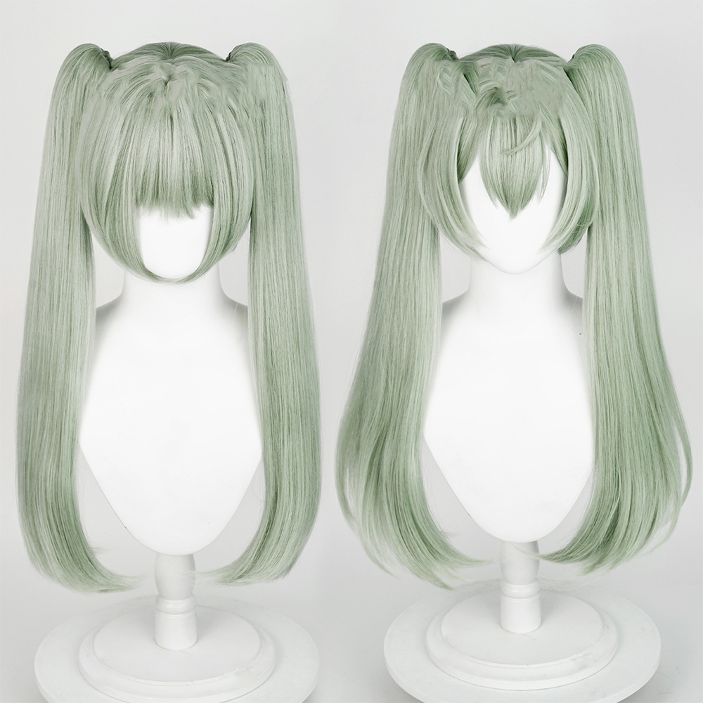 Zenless Zone Zero Corin Wickes Green Cosplay Wig