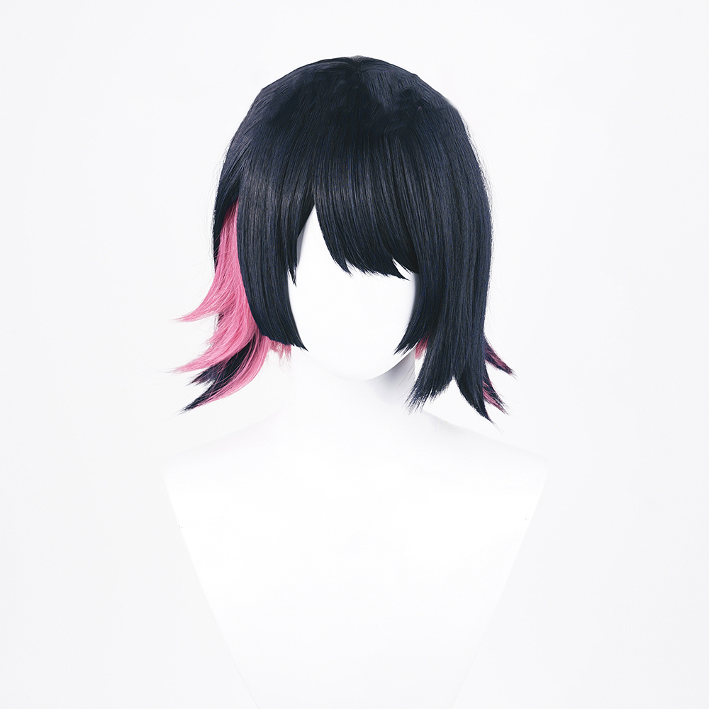 Zenless Zone Zero Ellen Joe Black Cosplay Wig
