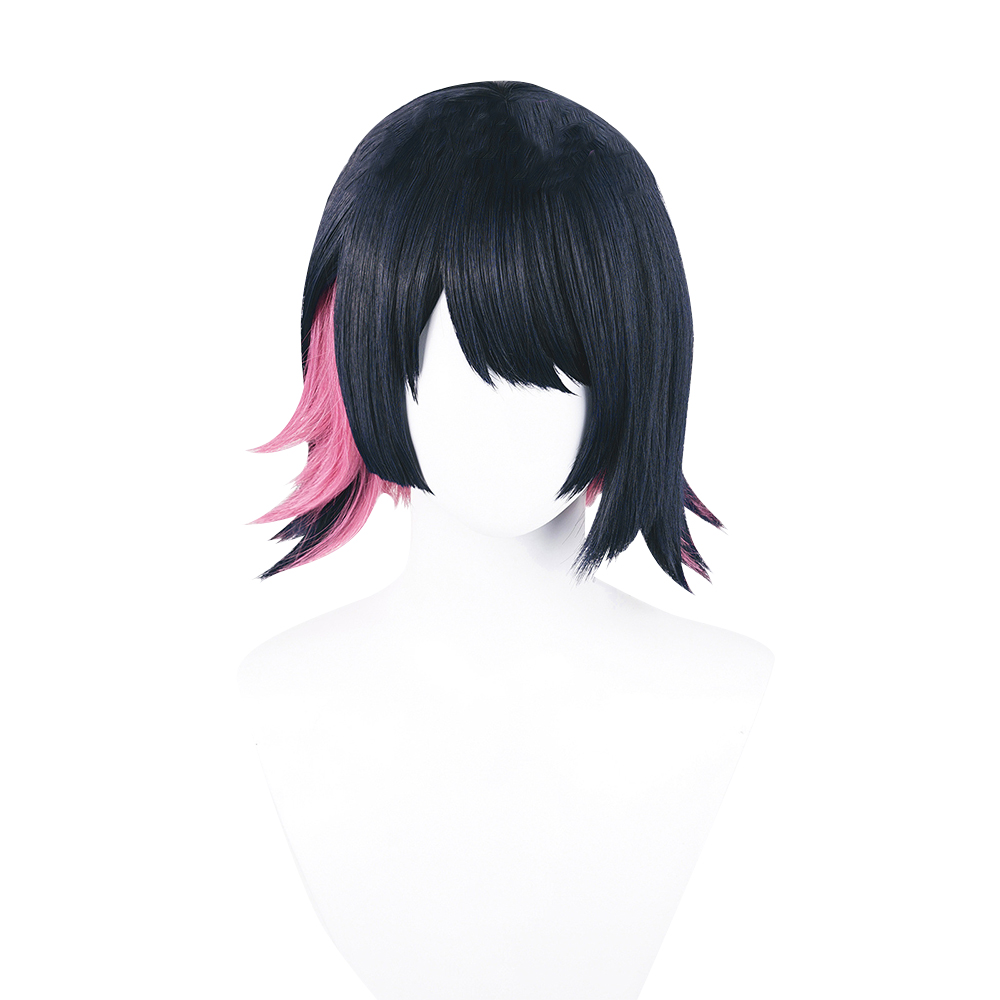 Zenless Zone Zero Ellen Joe Black Cosplay Wig