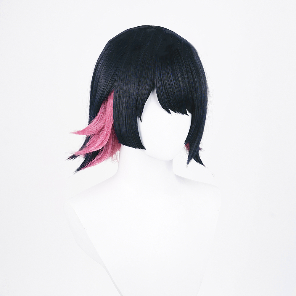 Zenless Zone Zero Ellen Joe Black Cosplay Wig