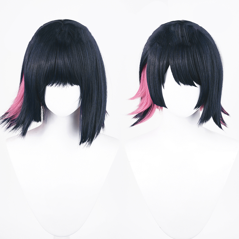 Zenless Zone Zero Ellen Joe Black Cosplay Wig