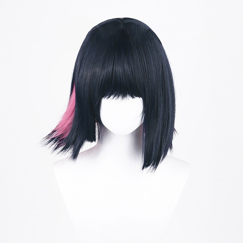 Zenless Zone Zero Ellen Joe Black Cosplay Wig