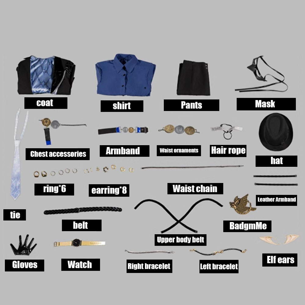 Zenless Zone Zero Hugo Vlad Cosplay Costume