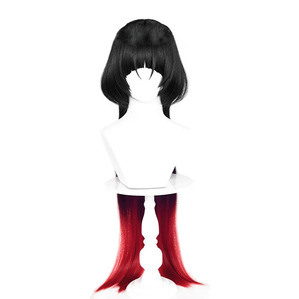 Zenless Zone Zero Jane Doe Black Cosplay Wig