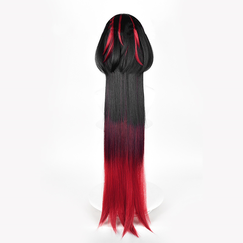 Zenless Zone Zero Jane Doe Black Cosplay Wig