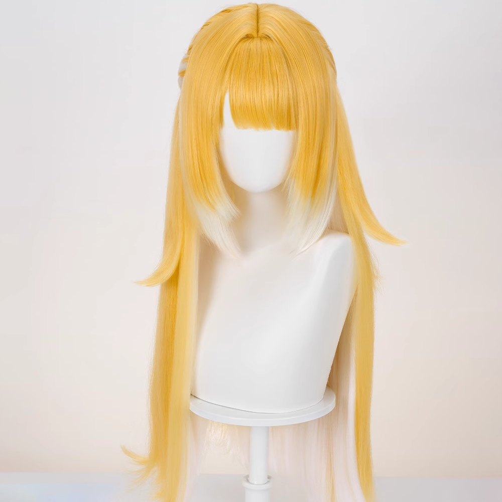 Zenless Zone Zero Ju Fufu Yellow Cosplay Wig