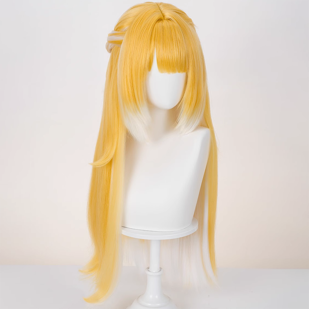 Zenless Zone Zero Ju Fufu Yellow Cosplay Wig