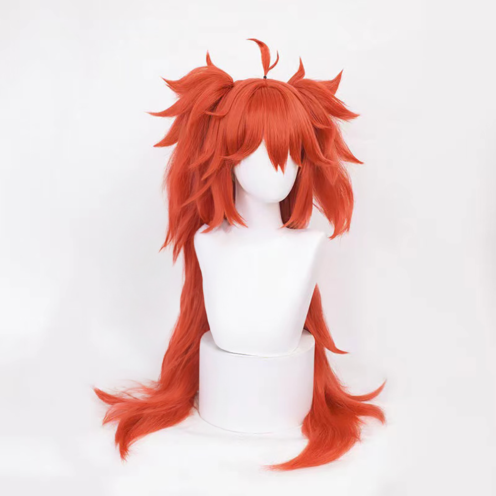 Zenless Zone Zero Koleda Belobog Red Cosplay Wig