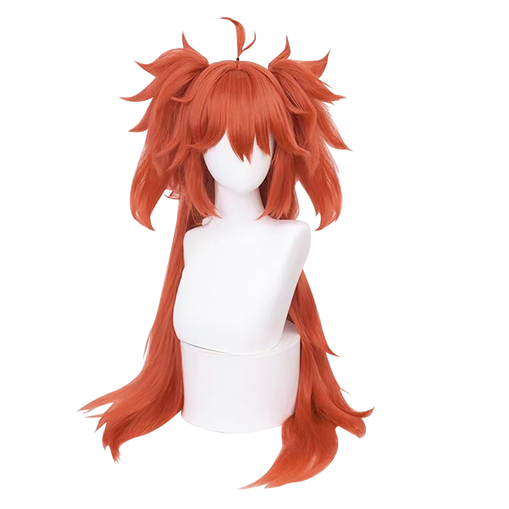 Zenless Zone Zero Koleda Belobog Red Cosplay Wig