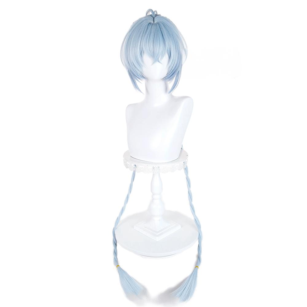 Zenless Zone Zero Lucia Blue Cosplay Wig