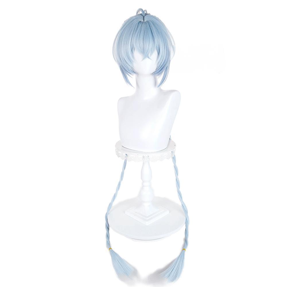 Zenless Zone Zero Lucia Blue Cosplay Wig