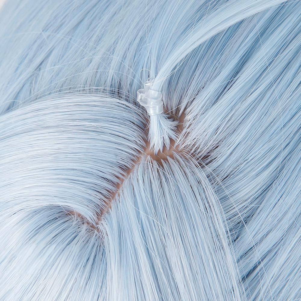 Zenless Zone Zero Lucia Blue Cosplay Wig