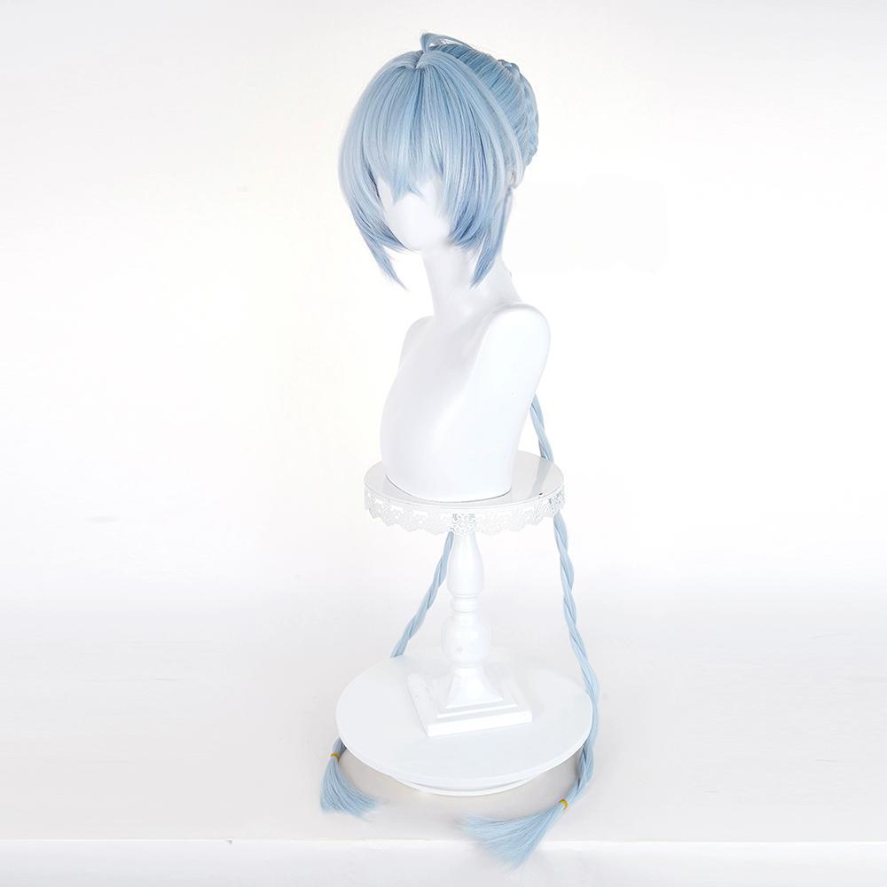 Zenless Zone Zero Lucia Blue Cosplay Wig