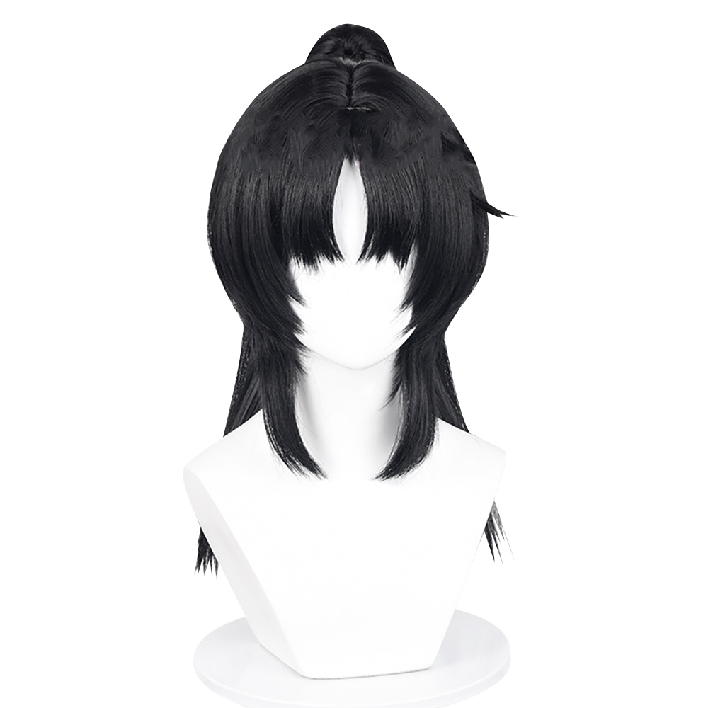Zenless Zone Zero Nekomata Mana Black Black Cosplay Wig