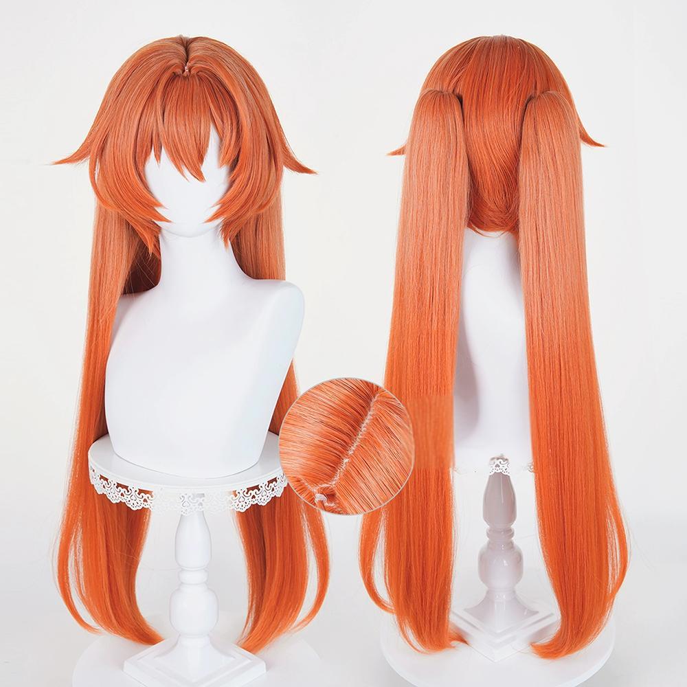 Zenless Zone Zero Orpheus Red Cosplay Wig
