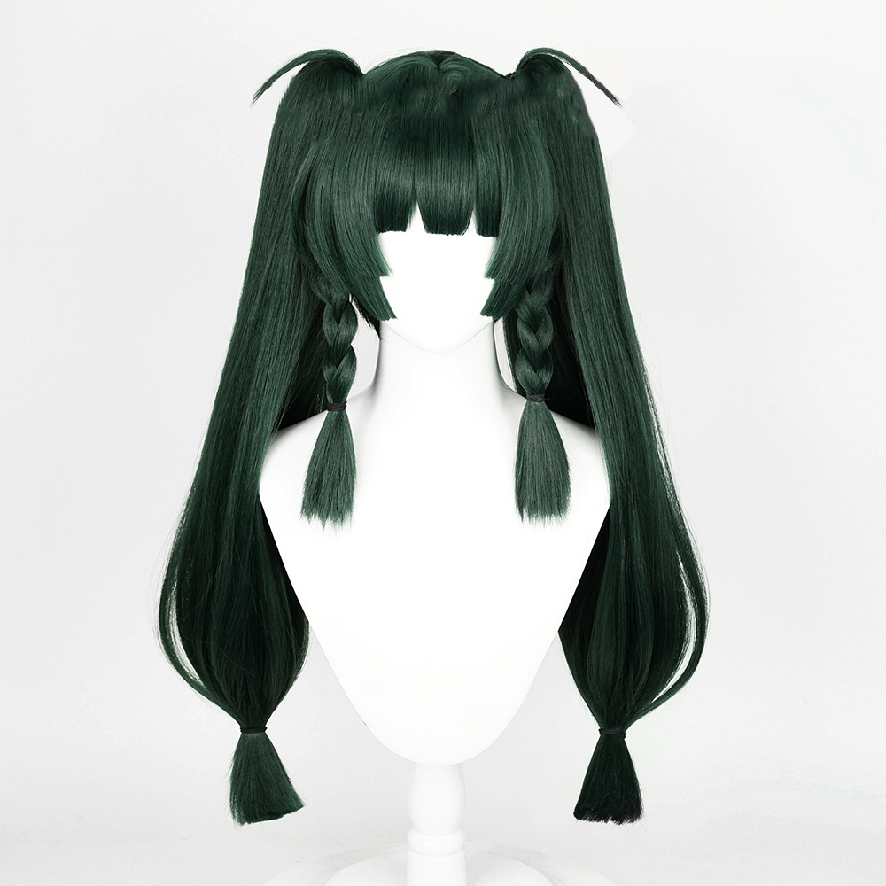 Zenless Zone Zero Qingyi Green Cosplay Wig