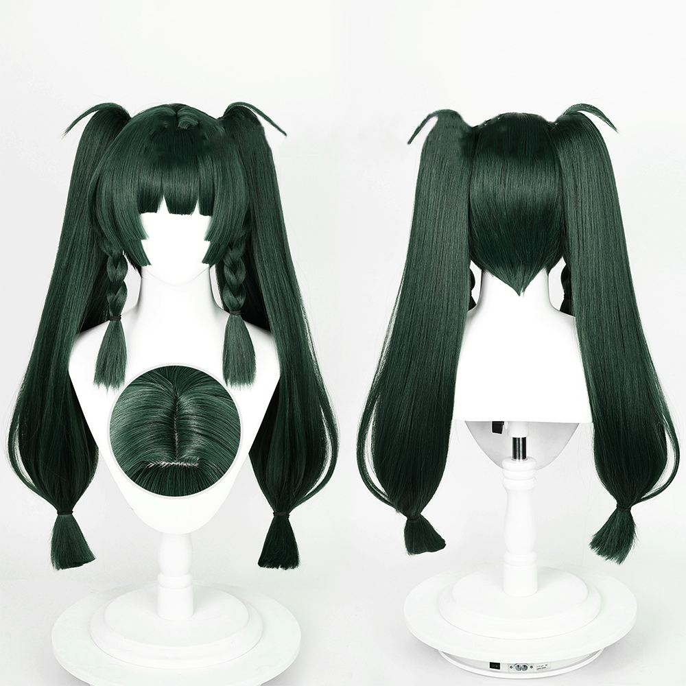 Zenless Zone Zero Qingyi Green Cosplay Wig