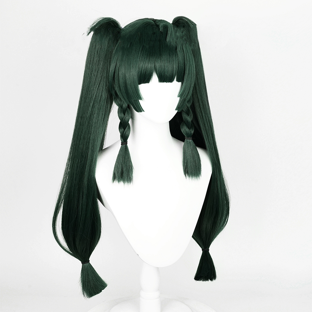 Zenless Zone Zero Qingyi Green Cosplay Wig