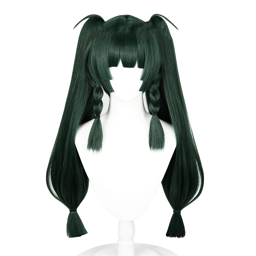 Zenless Zone Zero Qingyi Green Cosplay Wig