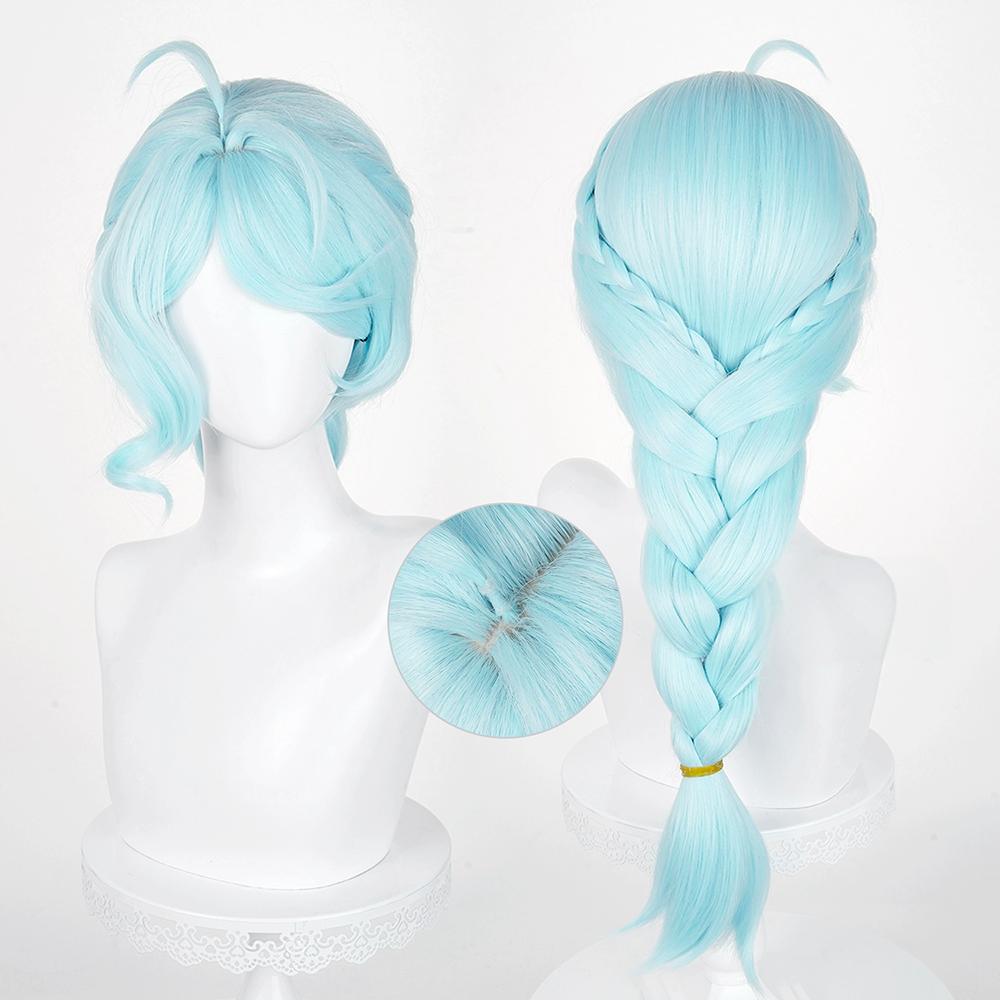 Zenless Zone Zero Seed Blue Cosplay Wig