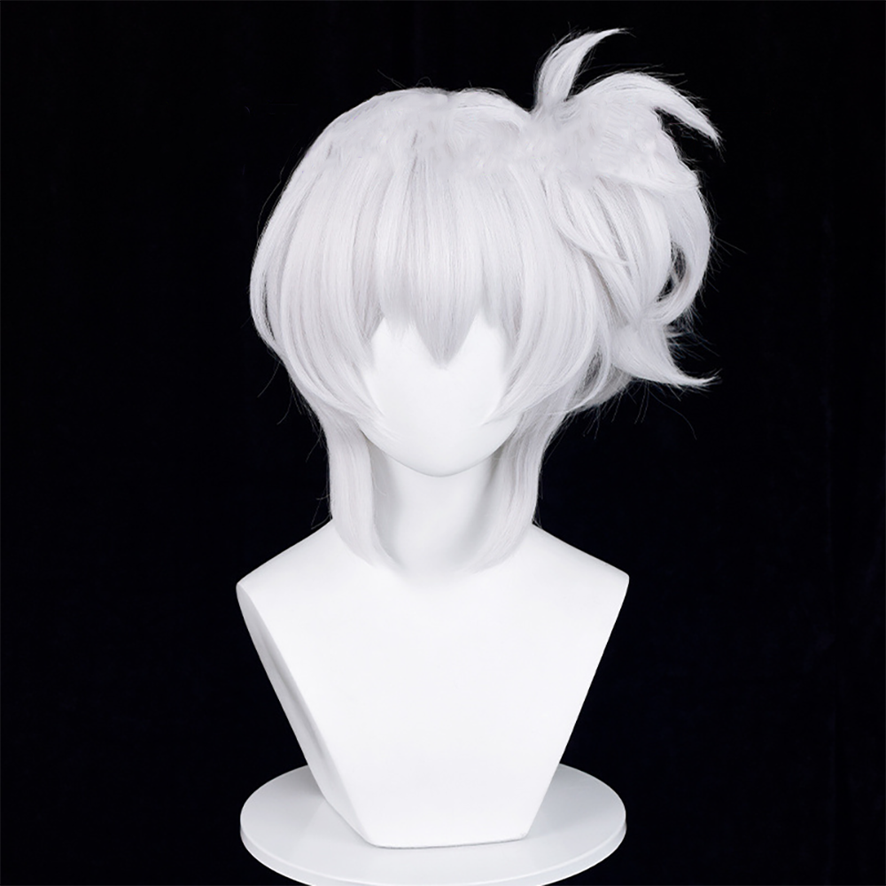 Zenless Zone Zero Soldier 11 White Cosplay Wig