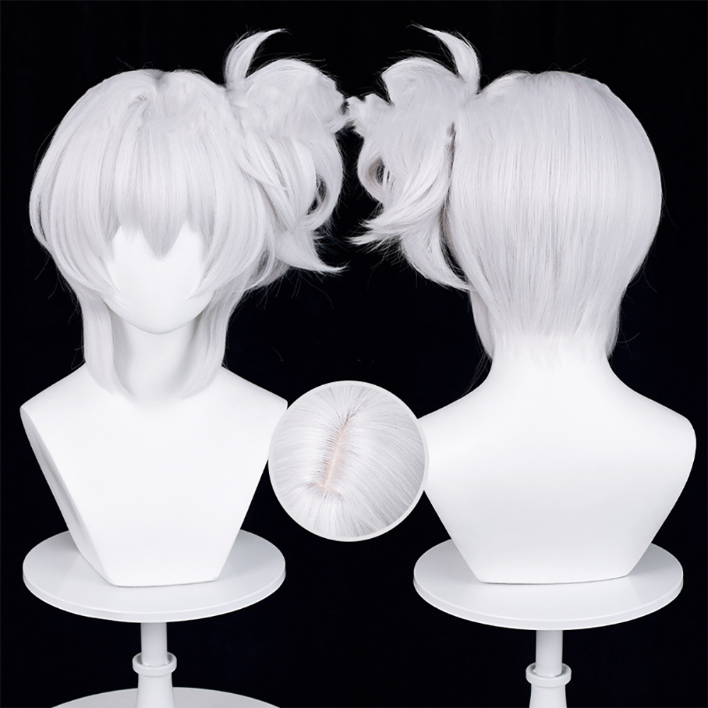 Zenless Zone Zero Soldier 11 White Cosplay Wig