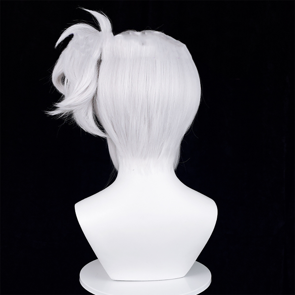 Zenless Zone Zero Soldier 11 White Cosplay Wig