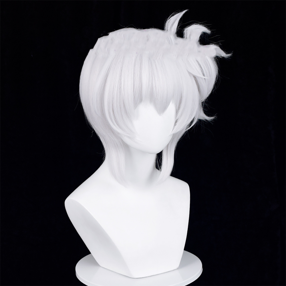 Zenless Zone Zero Soldier 11 White Cosplay Wig