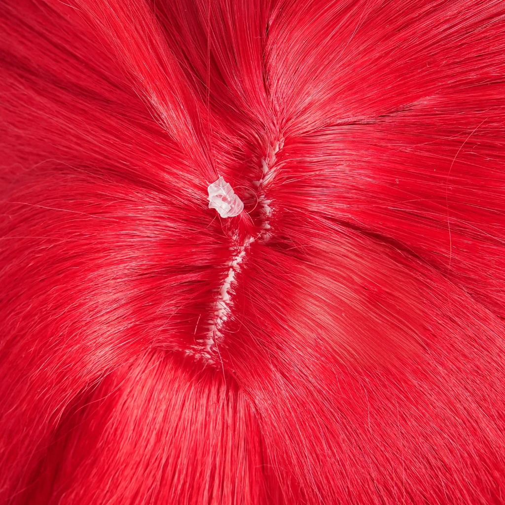 Zenless Zone Zero Ukinami Yuzuha Red Cosplay Wig