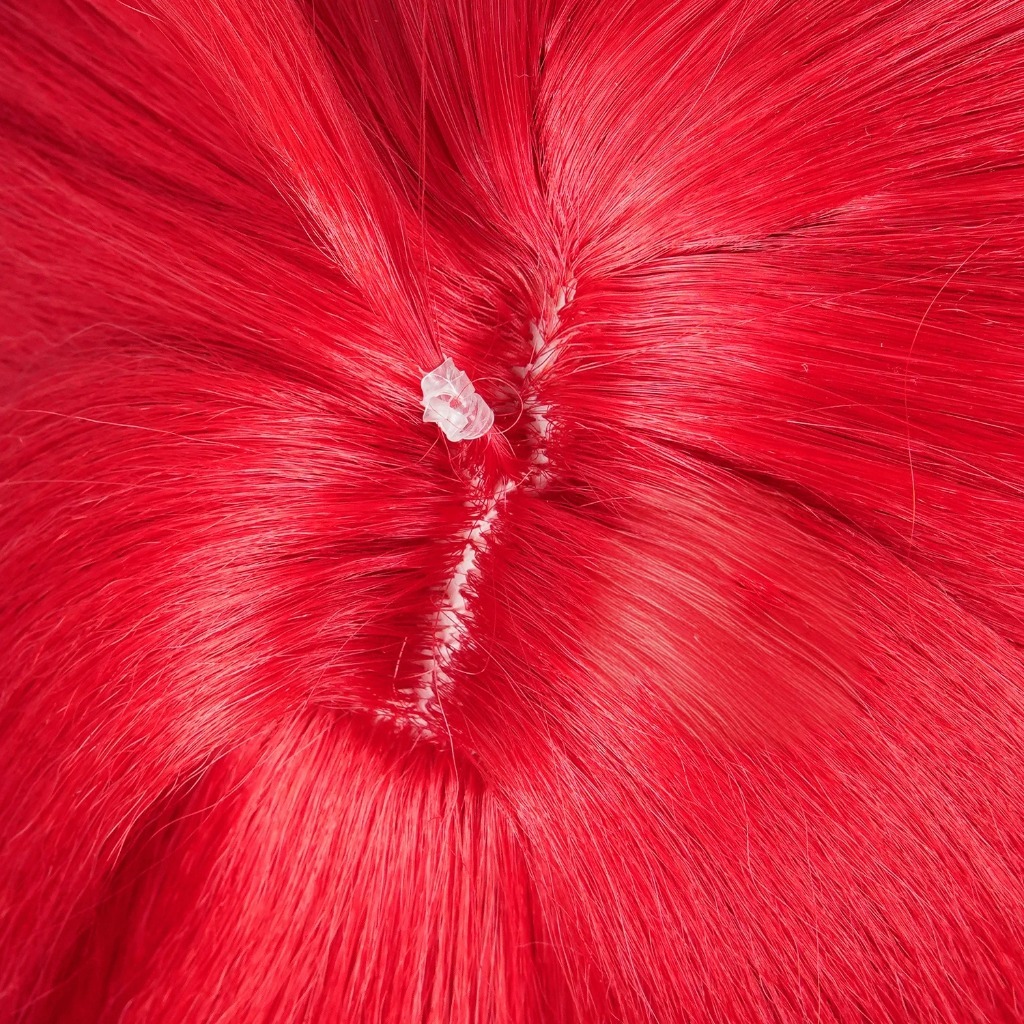 Zenless Zone Zero Ukinami Yuzuha Red Cosplay Wig