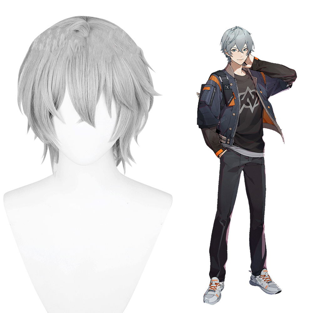 Zenless Zone Zero Wise Silver Cosplay Wig