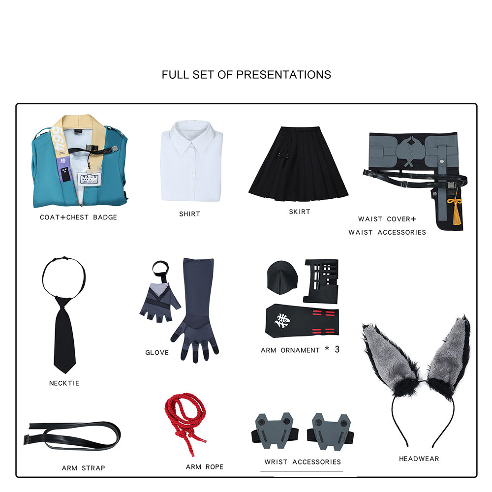 Zenless Zone Zero Hoshimi Miyabi Cosplay Costume