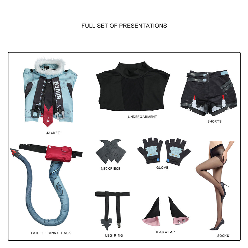 Zenless Zone Zero Jane Doe Cosplay Costume