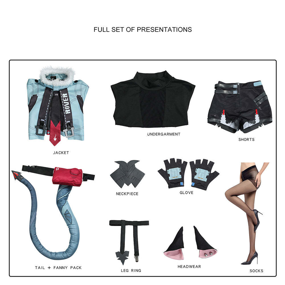 Zenless Zone Zero Jane Doe Cosplay Costume