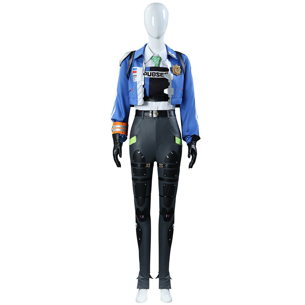 Zenless Zone Zero Zhu Yuan Cosplay Costume