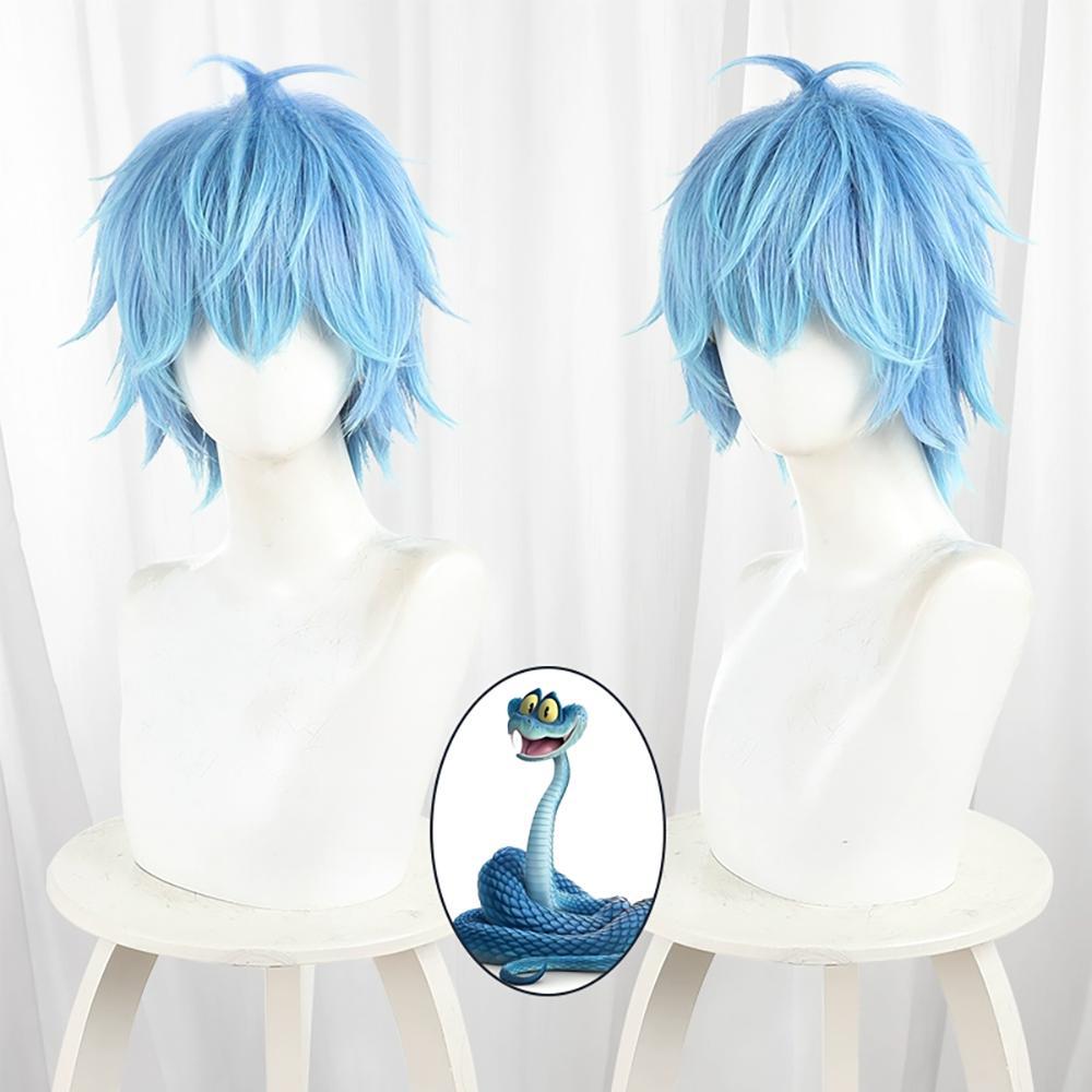 Zootapia 2 Gary De'Snake Blue Cosplay Wig