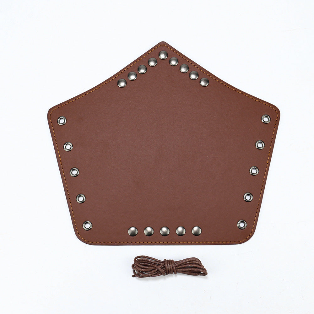 Medieval leather wrist guards vintage punk hand guards carnival cosplay accessories arm guards props-Cosplay Instrumentality Project