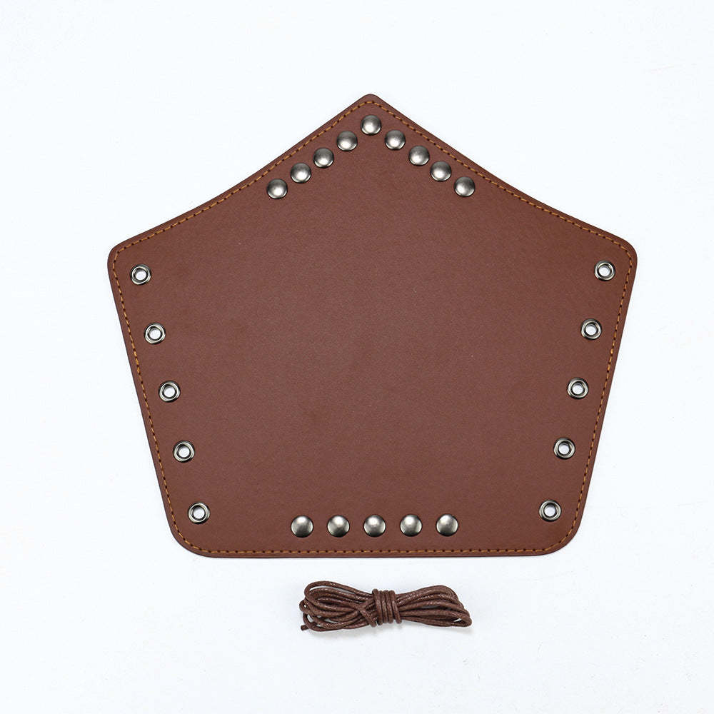 Medieval leather wrist guards vintage punk hand guards carnival cosplay accessories arm guards props-Cosplay Instrumentality Project