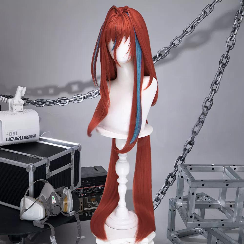 Arknights Endfield Ember Red Cosplay Wig
