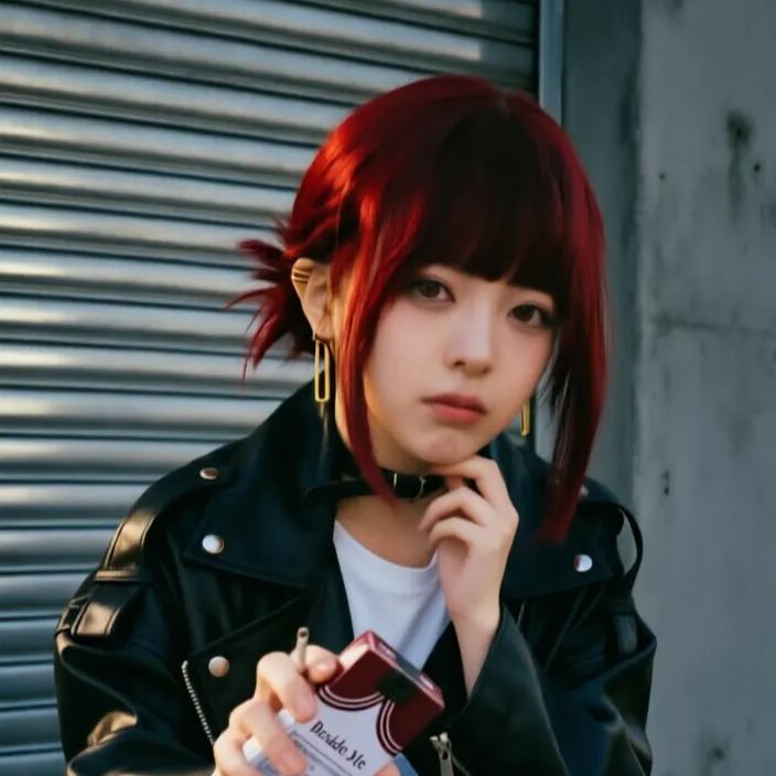 Smoking Behind the Supermarket with You Tayama Yamada Cosplay Costume