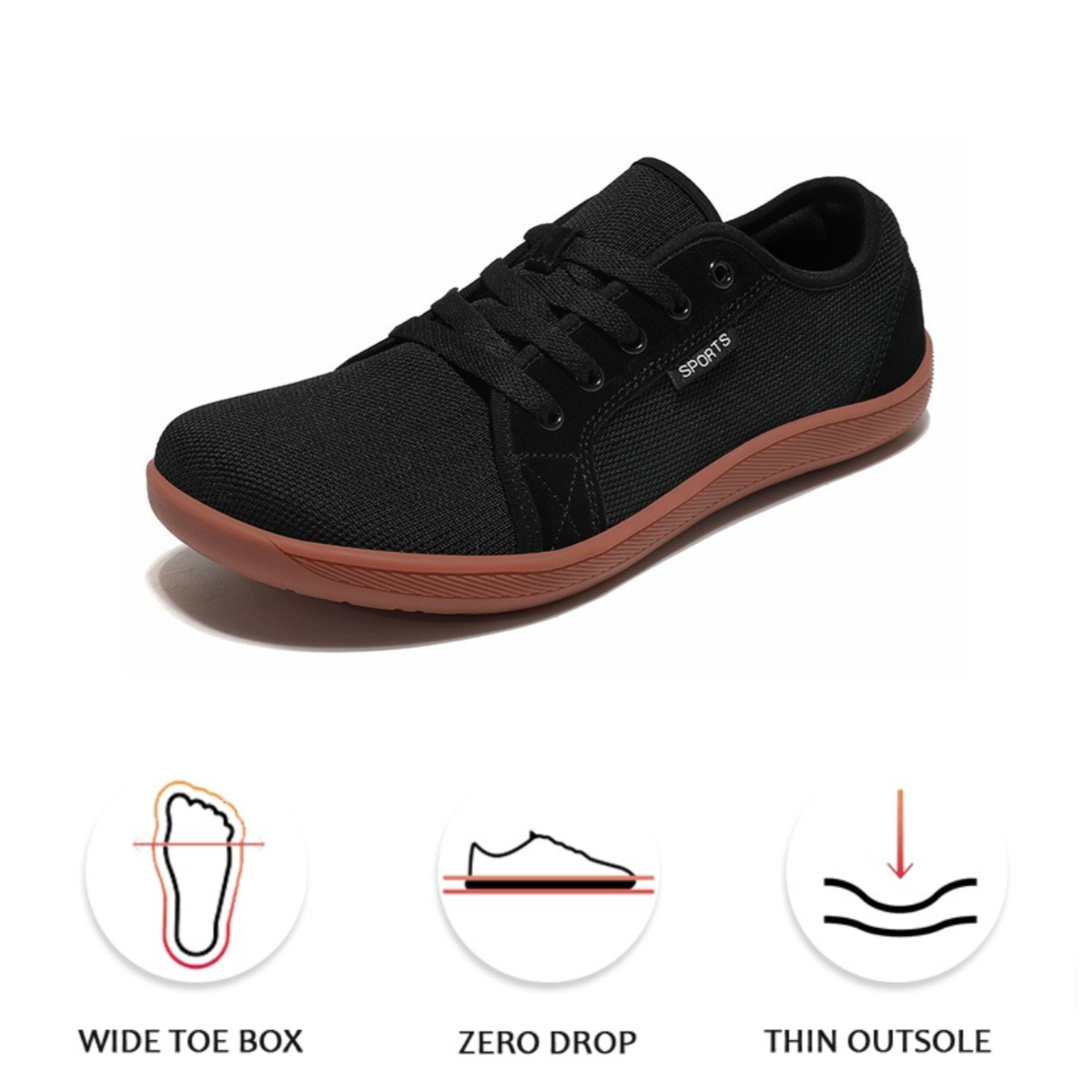 NatureWalk- Men's and Women's Wide Minimalist Barefoot Shoes