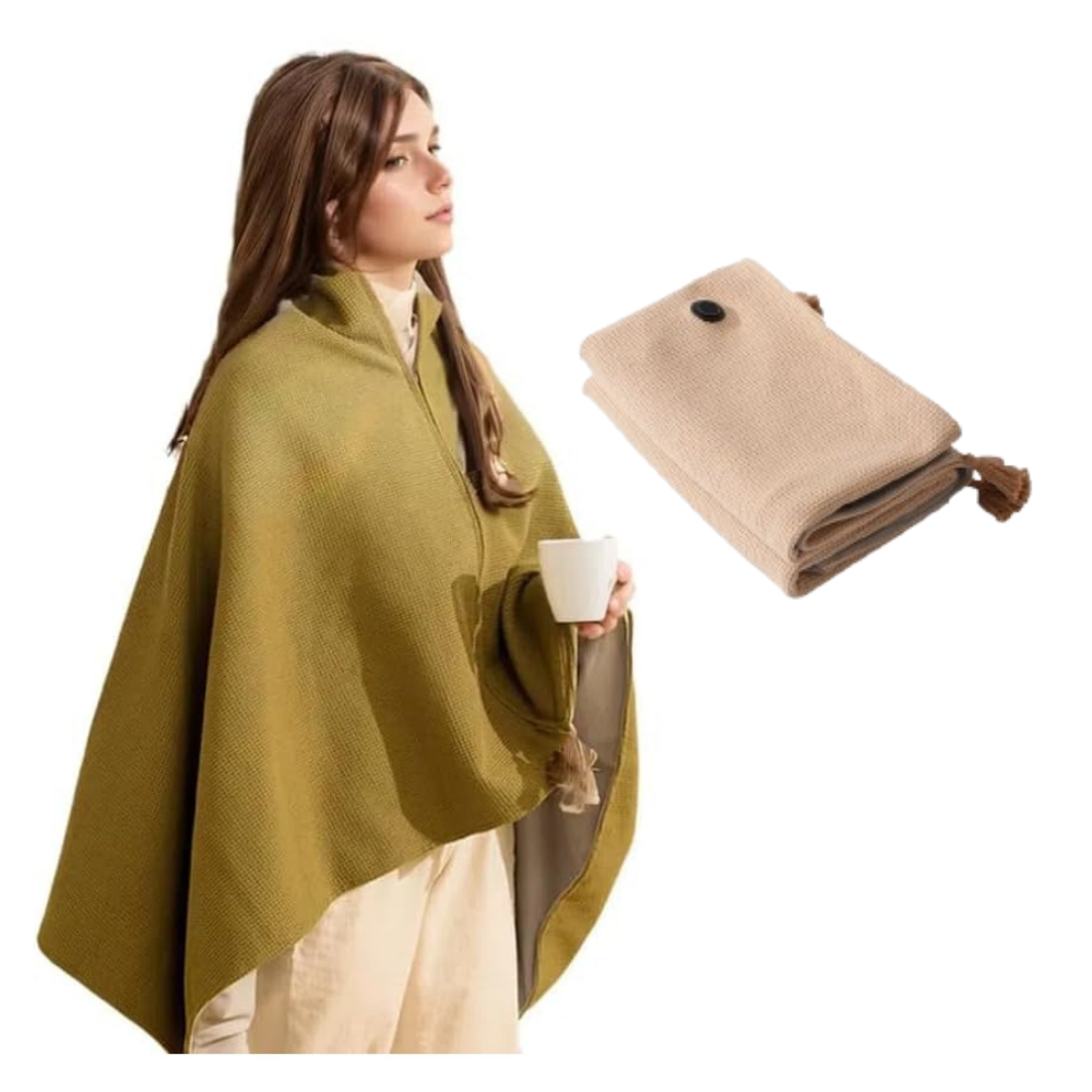Christmas Best Winter Gifts 🔥 Portable Heated Shawl (Buy 2 Free Shipping)