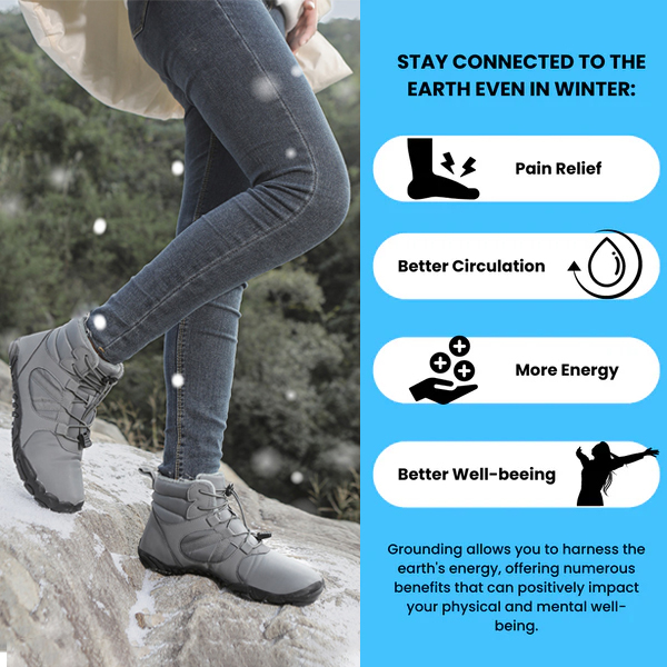 ❄️PolarPace- Non-slip & Carbon Fiber Waterproof Winter Barefoot Shoes (Unisex)