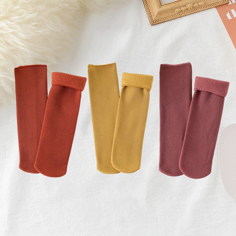 🔥Winter Hot Sales-- Winter Soft Plush Floor Socks